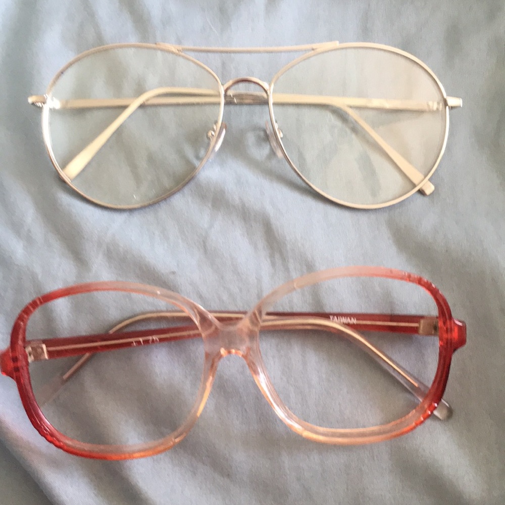 Two pair of glasses